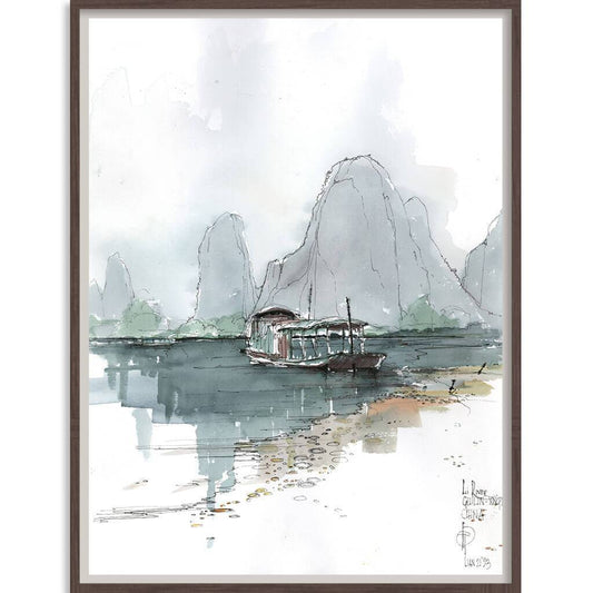 Li River Gulin Xing Ping China-abc