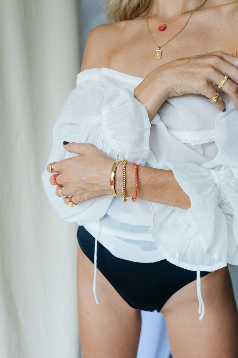 Bombshell bracelet gold plated-abc