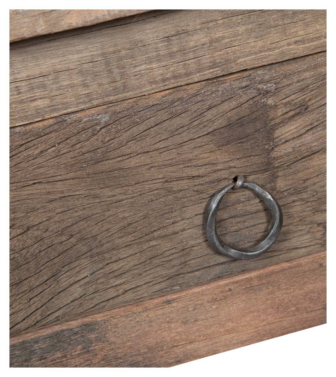 Recycled Wood Two Drawer Console-Living-Home & Giftware-Default Title---abc