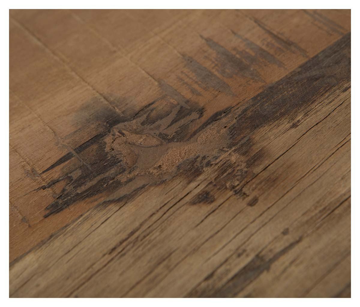 Recycled Wood Two Drawer Console-Living-Home & Giftware-Default Title---abc