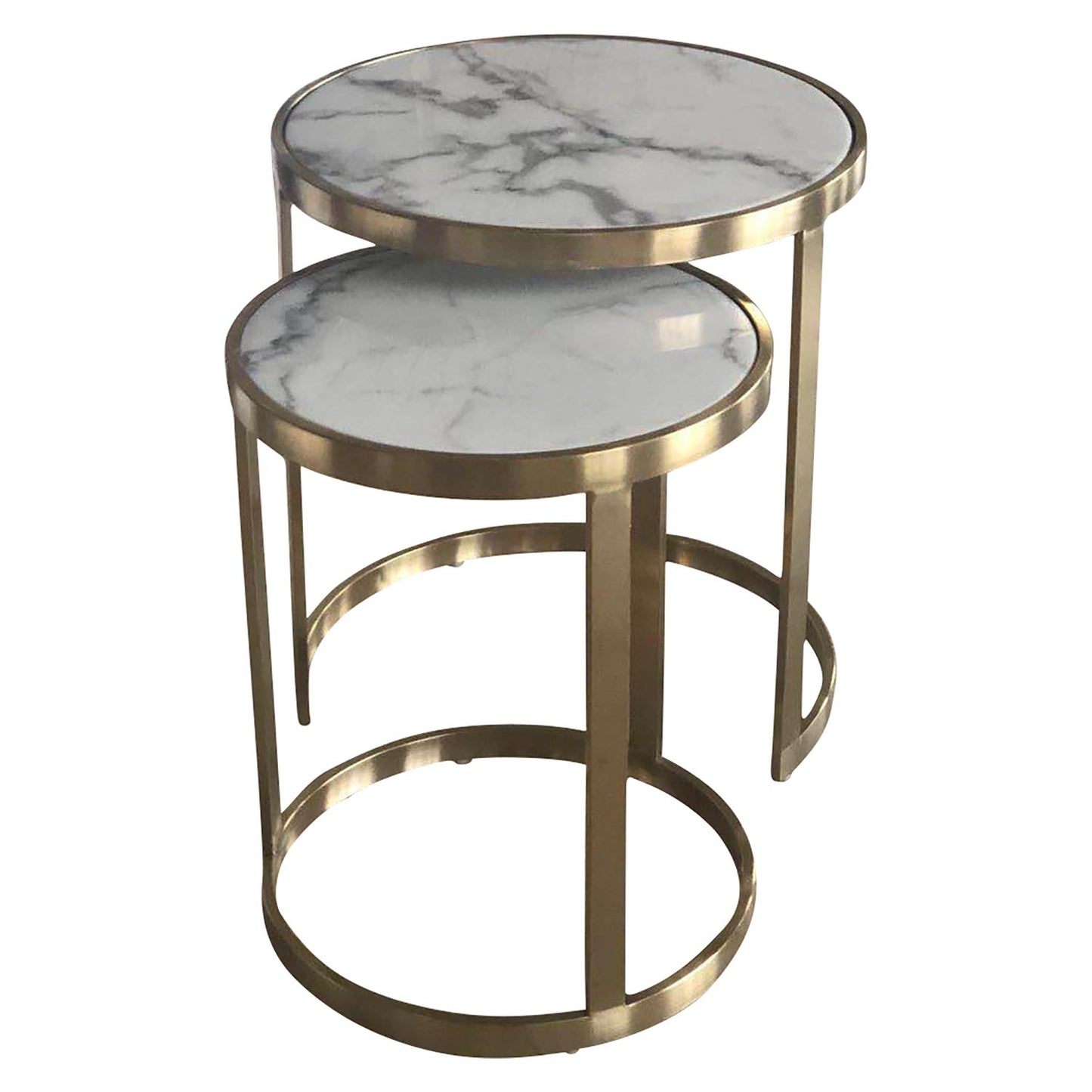 Splendour Side Table Set White Marble-Living-Future Classics Furniture-Default Title---abc