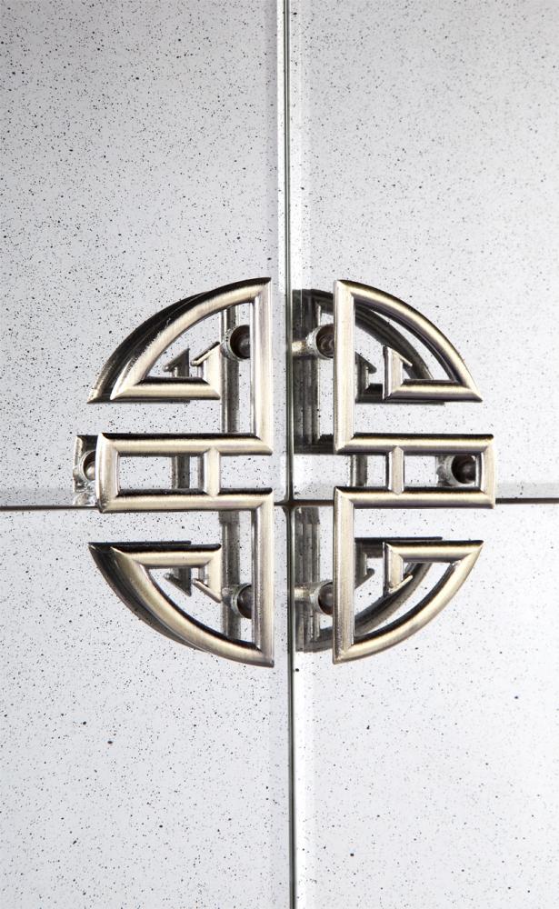 Rochester Antique Mirrored Drinks Cabinet-Home Bar and Drinks Cabinets-Cafe Lighting and Living-Default Title---abc