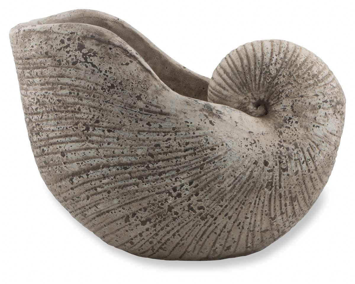 Cement Shell Planter-abc