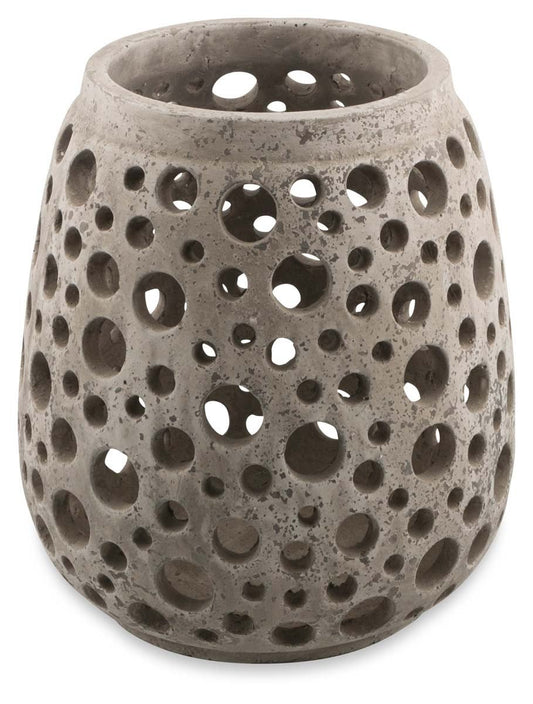 Small Cement Circle Candle Holder-Accessories-Home & Giftware-Default Title---abc