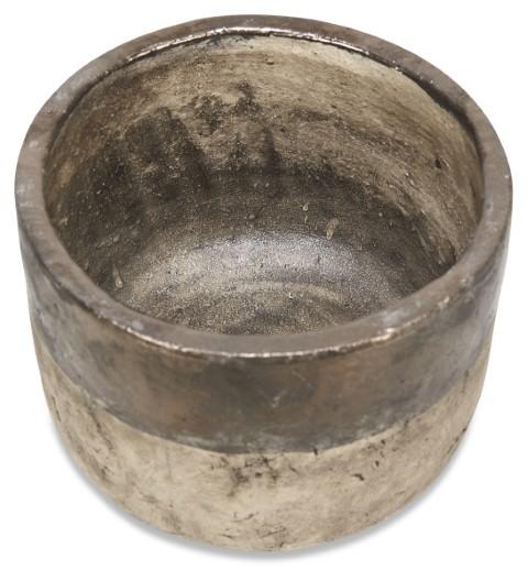 Set of 3 Metallic Fade Ceramic Planters - Bronze/Natural-Accessories-Home & Giftware-Default Title---abc