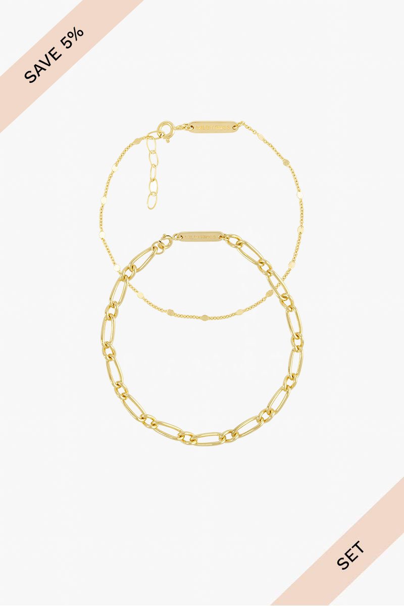 Classic set gold plated-abc