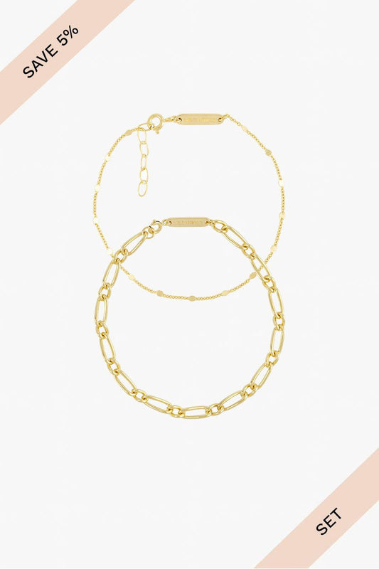 Classic set gold plated-abc