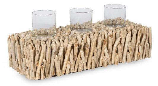 Semarang Teak Branch 3 Candle Holder-Accessories-Home & Giftware-Default Title---abc