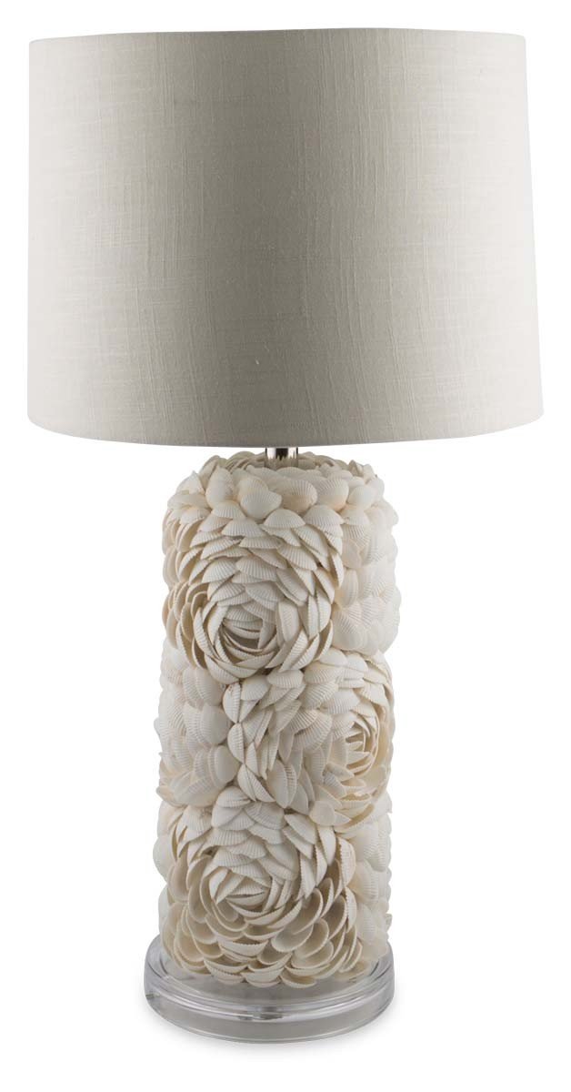 Tall Shell Layered Lamp-Lighting-Home & Giftware-Default Title---abc