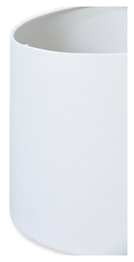 Mesh Metal Table Lamp with Linen Shade - Rose Gold-abc