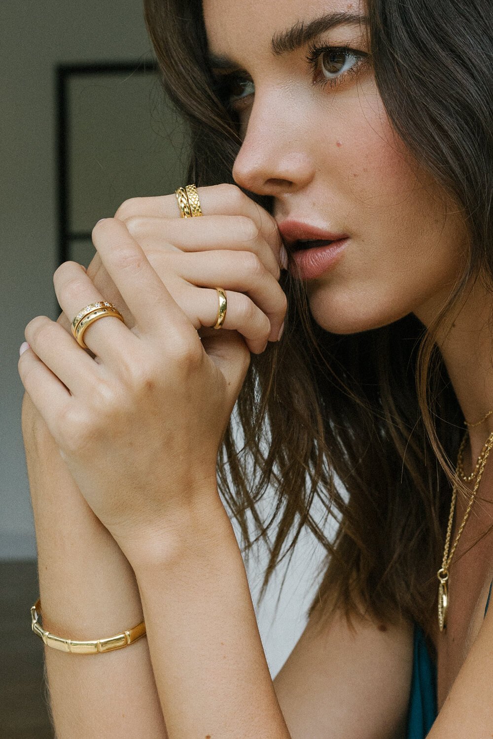 Pinky band gold plated-Ring-Wildthings_collectables-1 (US 3.5 / 14.5mm)-Gold plated--abc