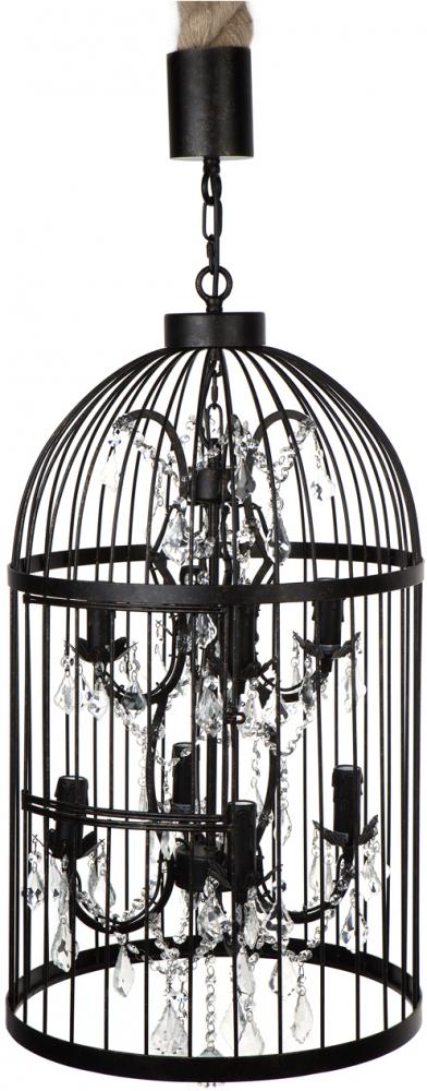 Macaw Chandelier - 8 Arm-abc