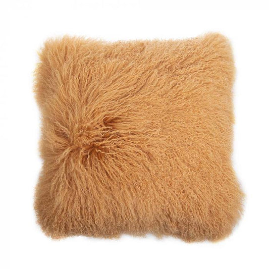 Tibetan Lambswool Cushion 50x50 Terra-Accessories-Florabelle-Default Title---abc
