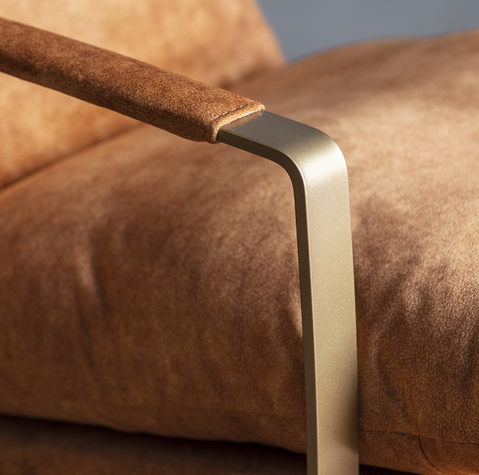 Hugo Lounger Ochre-abc