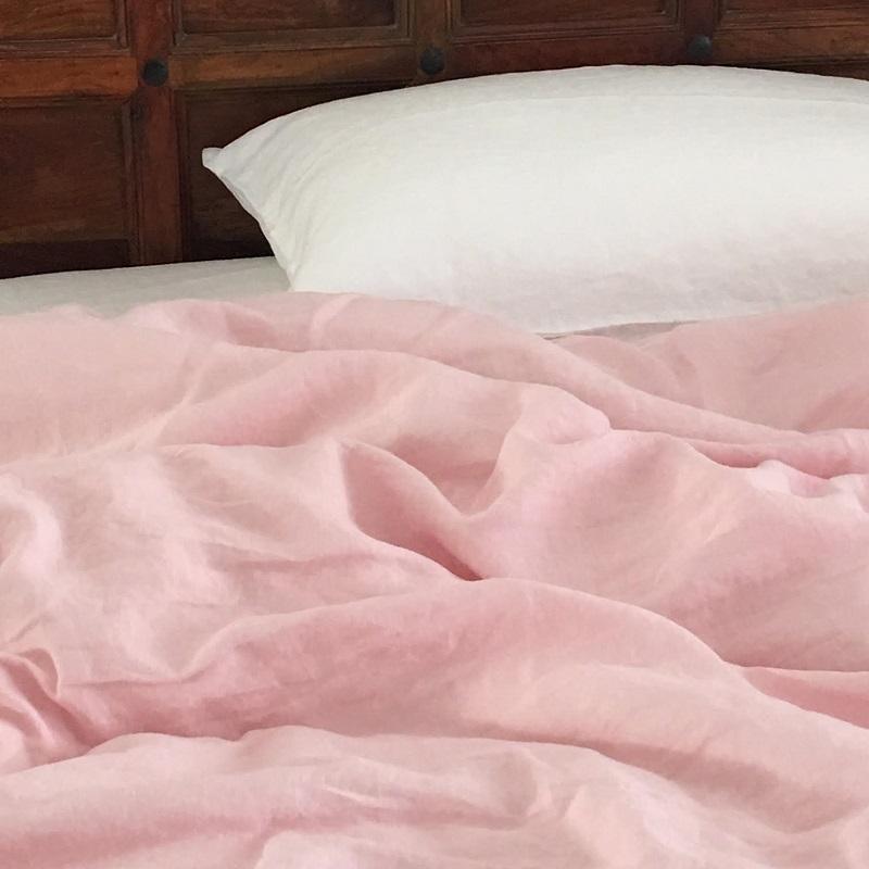 Taj Duvet Cover Queen Pink-Sleeping-Theo and Joe-Default Title---abc