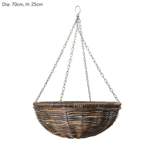 Rattan Hanging Planter D70cm-Accessories-Florabelle-Default Title---abc