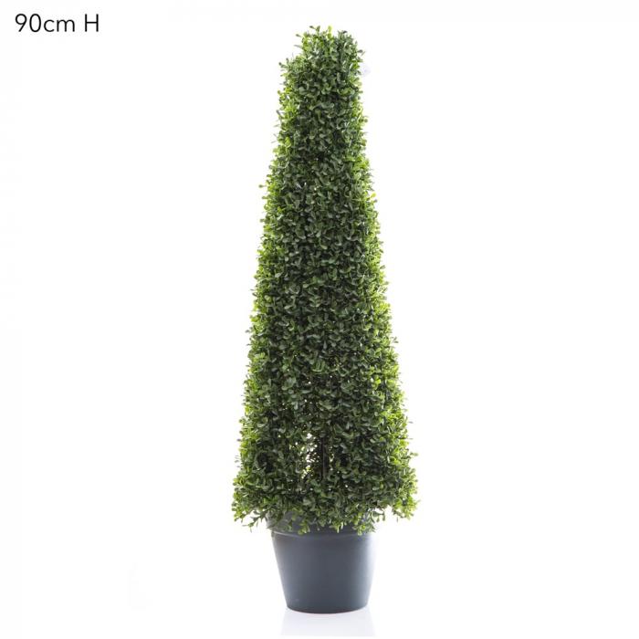 Boxwood Mini Topiary 90cm - Green-abc
