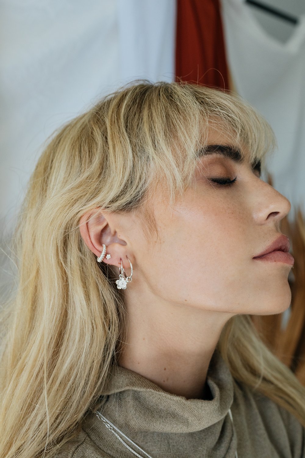 Sauvage stud silver-Earring-wildthings_collectables-Silver---abc