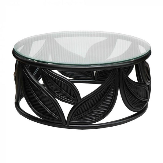 Seville Leaf Table Black-Living-Florabelle-Default Title---abc