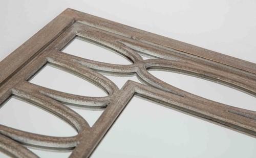 Wooden Lattice Mirror-Living-Home & Giftware-Default Title---abc