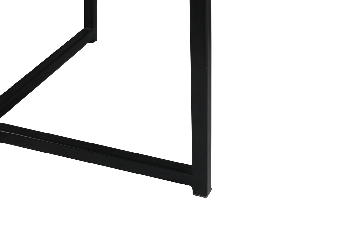 Harper Faux Concrete Coffee Table with Metal Legs-abc