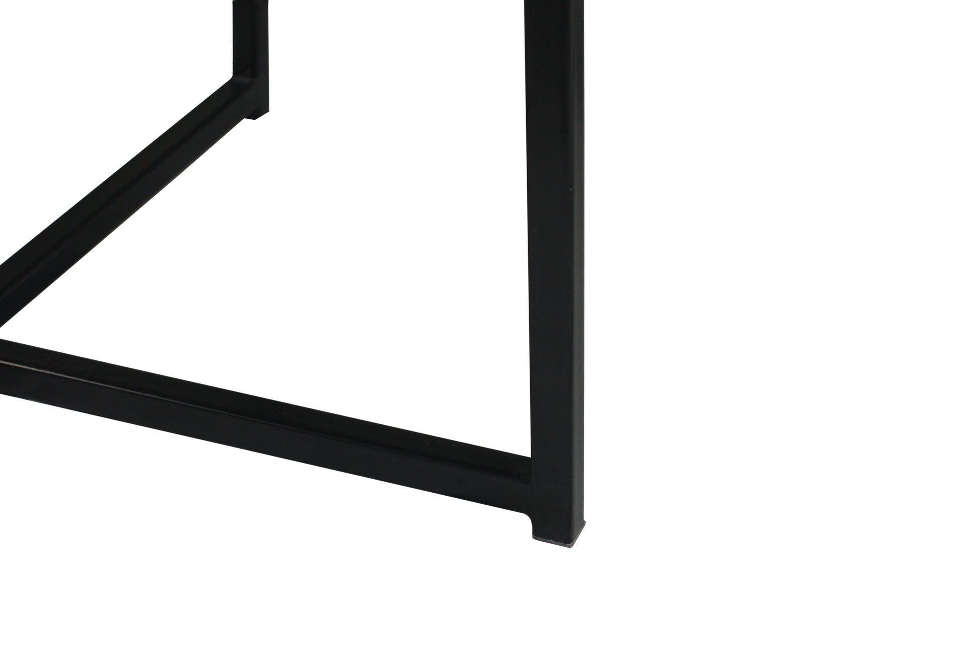 Harper Faux Concrete Coffee Table with Metal Legs-abc