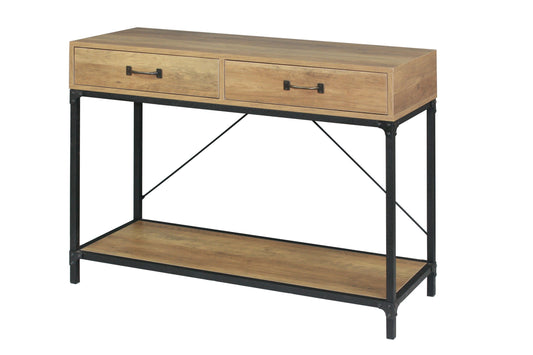 Soho Console Table with Metal Legs - Natural-Living-Home & Giftware-Default Title---abc