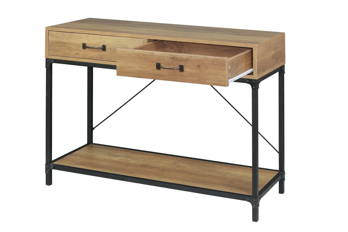 Soho Console Table with Metal Legs - Natural-Living-Home & Giftware-Default Title---abc