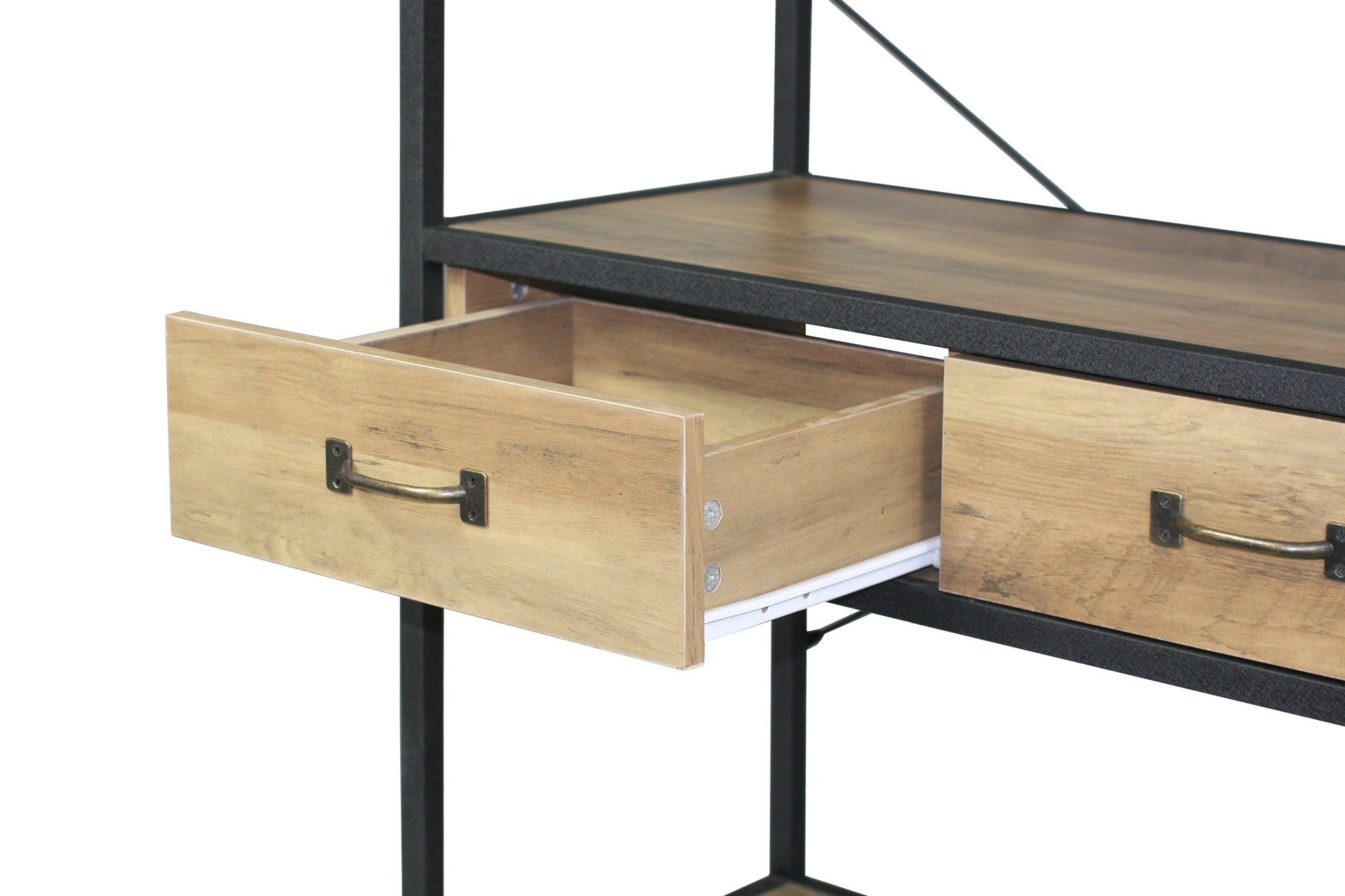 Soho Two Drawer Shelving Unit - Natural-Living-Home & Giftware-Default Title---abc