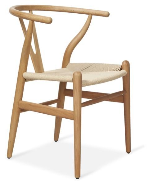 Wishbone Beechwood Chair - Natural-Living-Home & Giftware-Default Title---abc