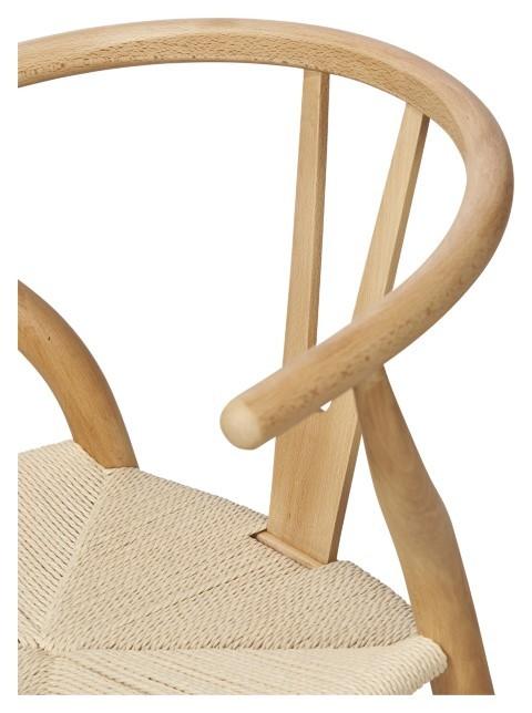 Wishbone Beechwood Chair - Natural-Living-Home & Giftware-Default Title---abc