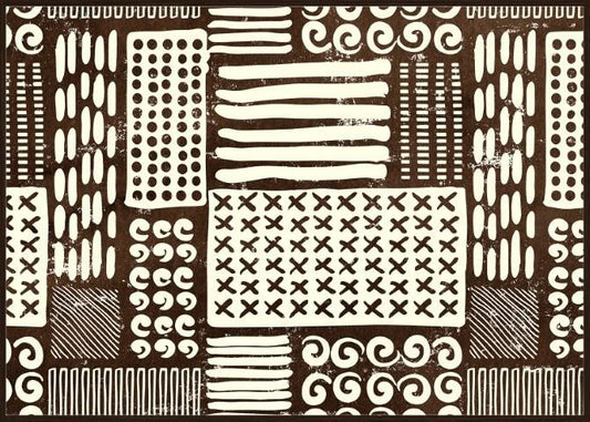 Tribal Abstract Wall Art - Multicolour-Accessories-Home & Giftware-Default Title---abc