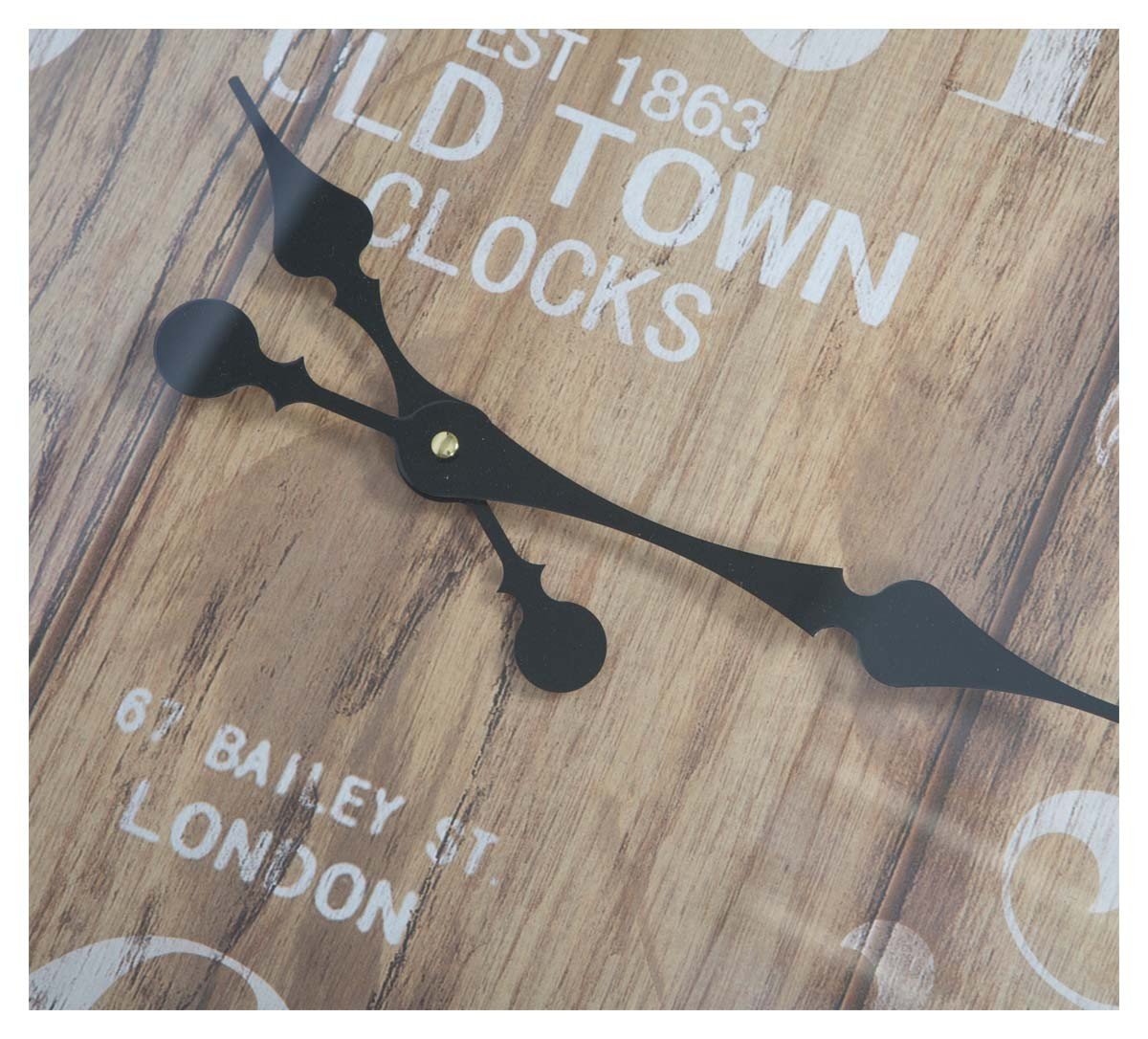 Old Town Iron Wall Clock 61cm-abc