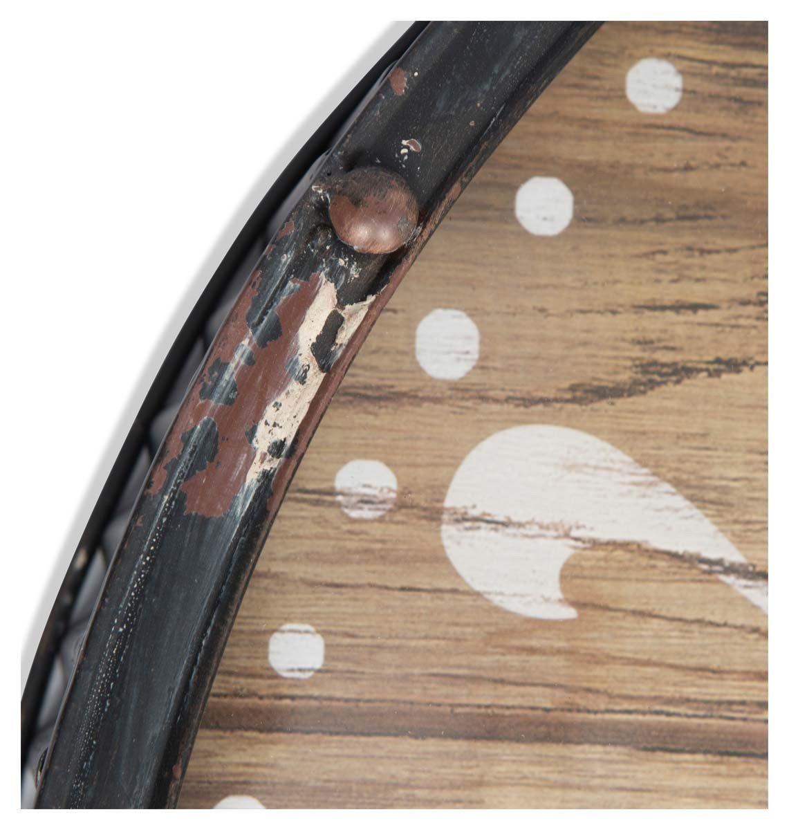 Old Town Iron Wall Clock 61cm-abc