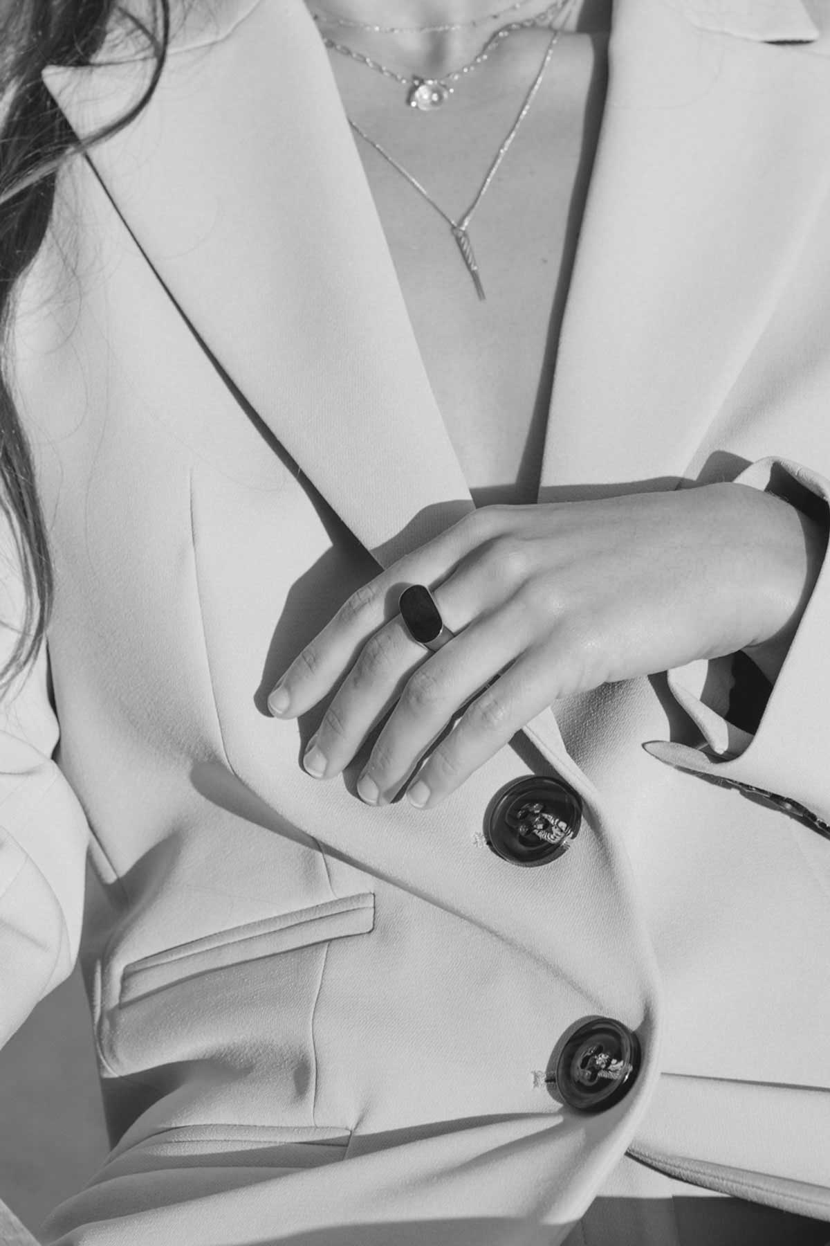 Ice pick pendant silver-abc