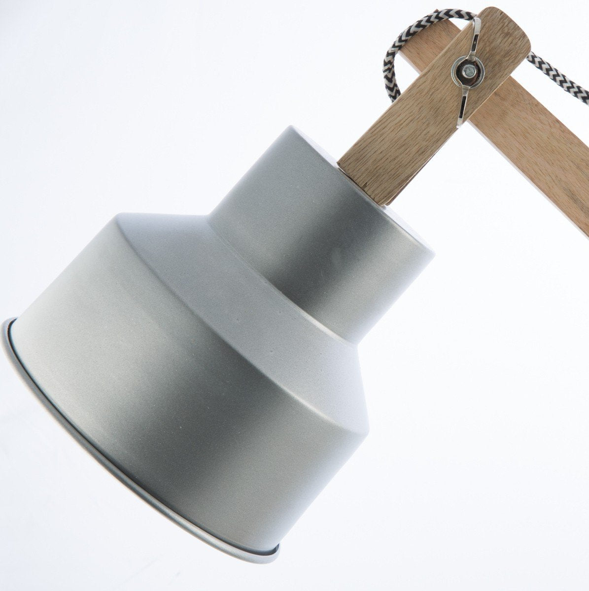 Chelsea Adjustable Wood and Iron Desk lamp-abc