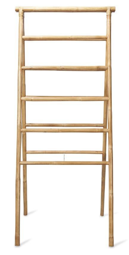 Rattan Folding Ladder - Natural-Living-Home & Giftware-Default Title---abc