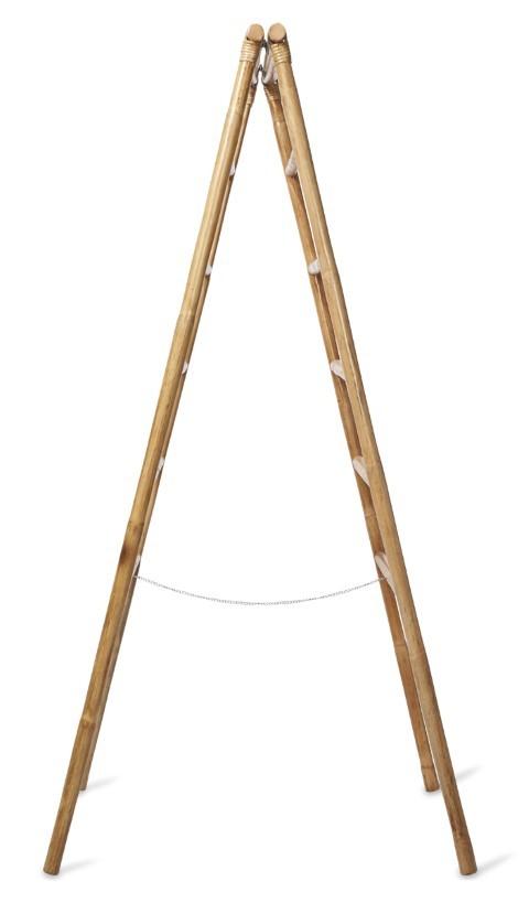 Rattan Folding Ladder - Natural-Living-Home & Giftware-Default Title---abc