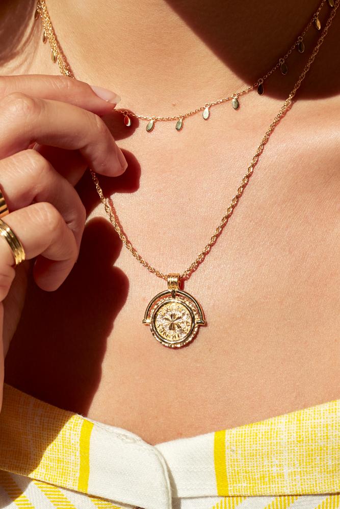 Sweet as honey gold plated-Necklace-Wildthings_collectables-Gold plated---abc