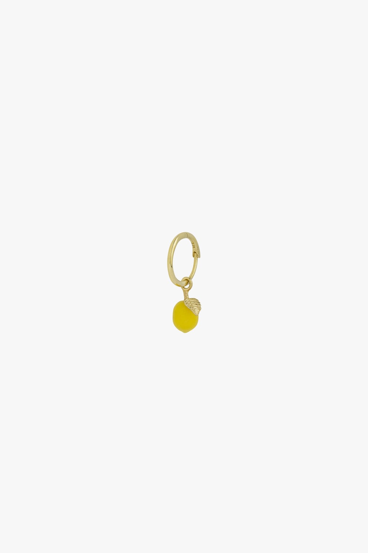 Lemon earring gold plated-abc