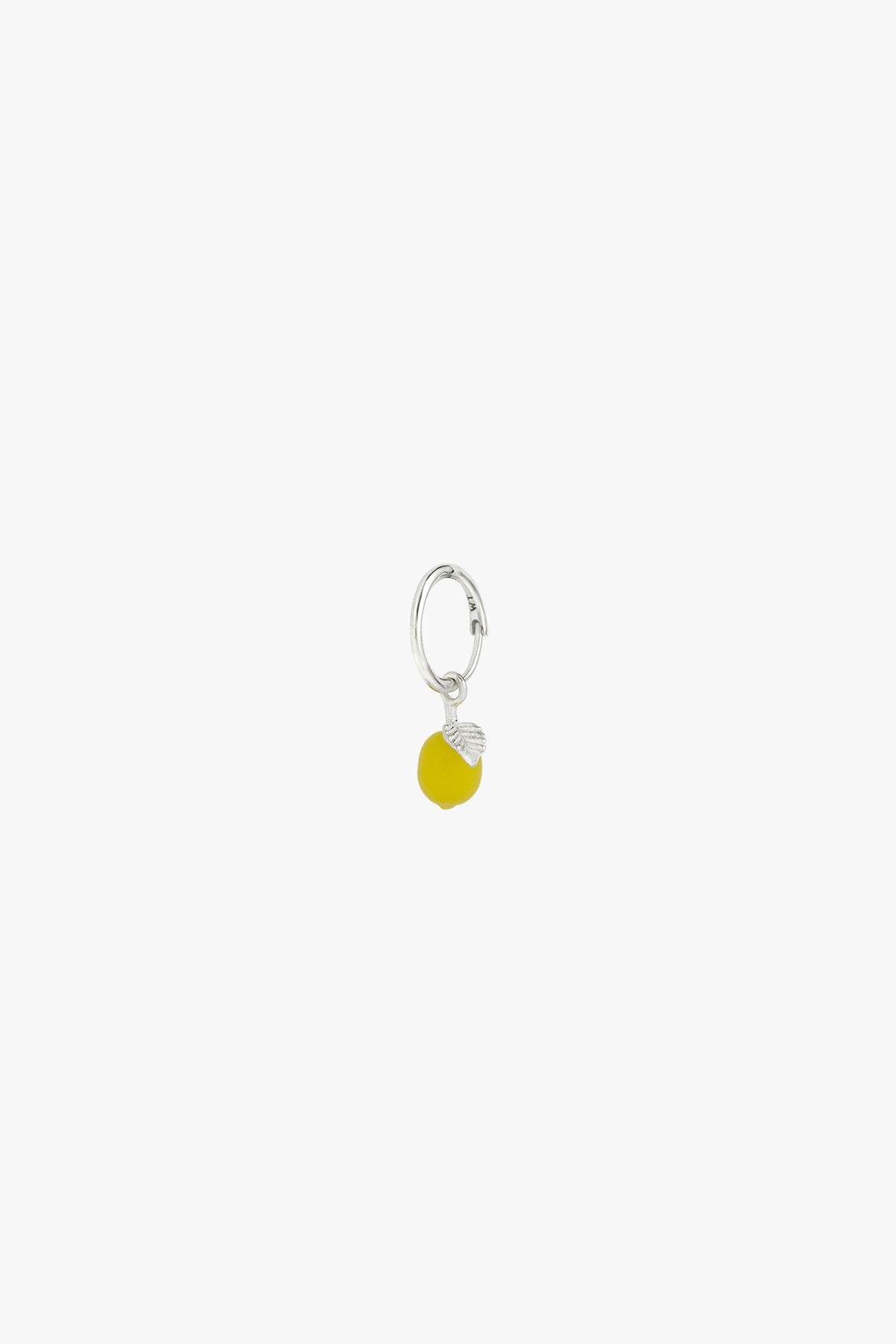 Lemon earring silver-abc