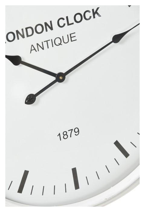 London Classic Wooden Wall Clock - White-abc