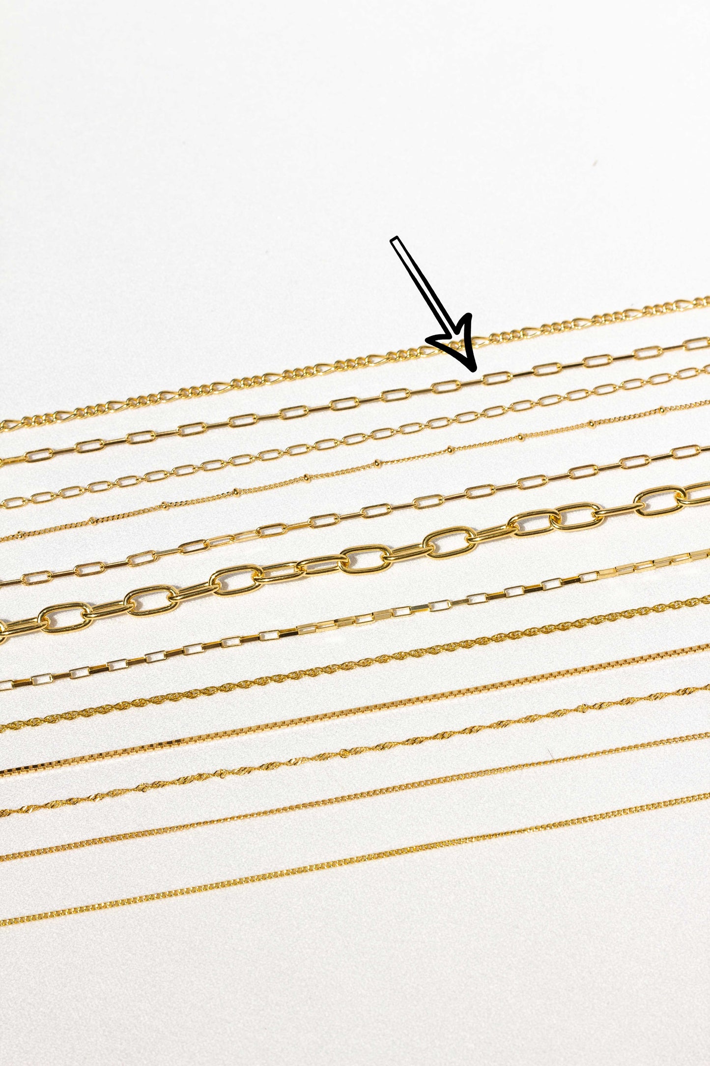 Round gold plated necklace (40cm & 50cm)-Necklace-Wildthings_collectables-Gold plated-40cm €54,95--abc