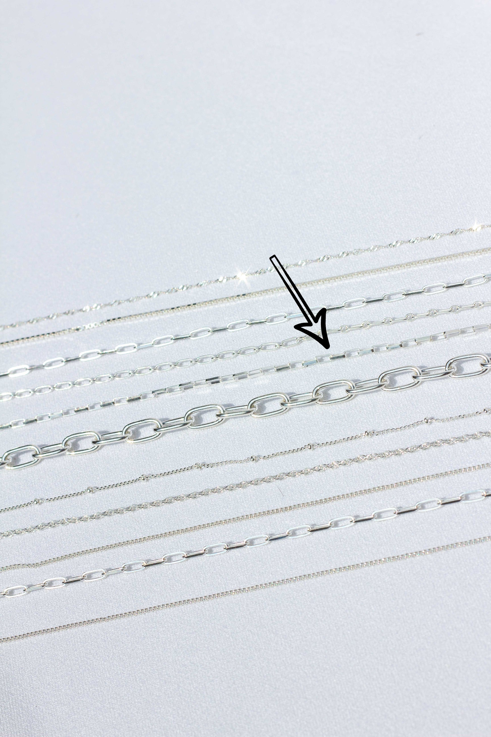 Medium square silver (40cm)-abc