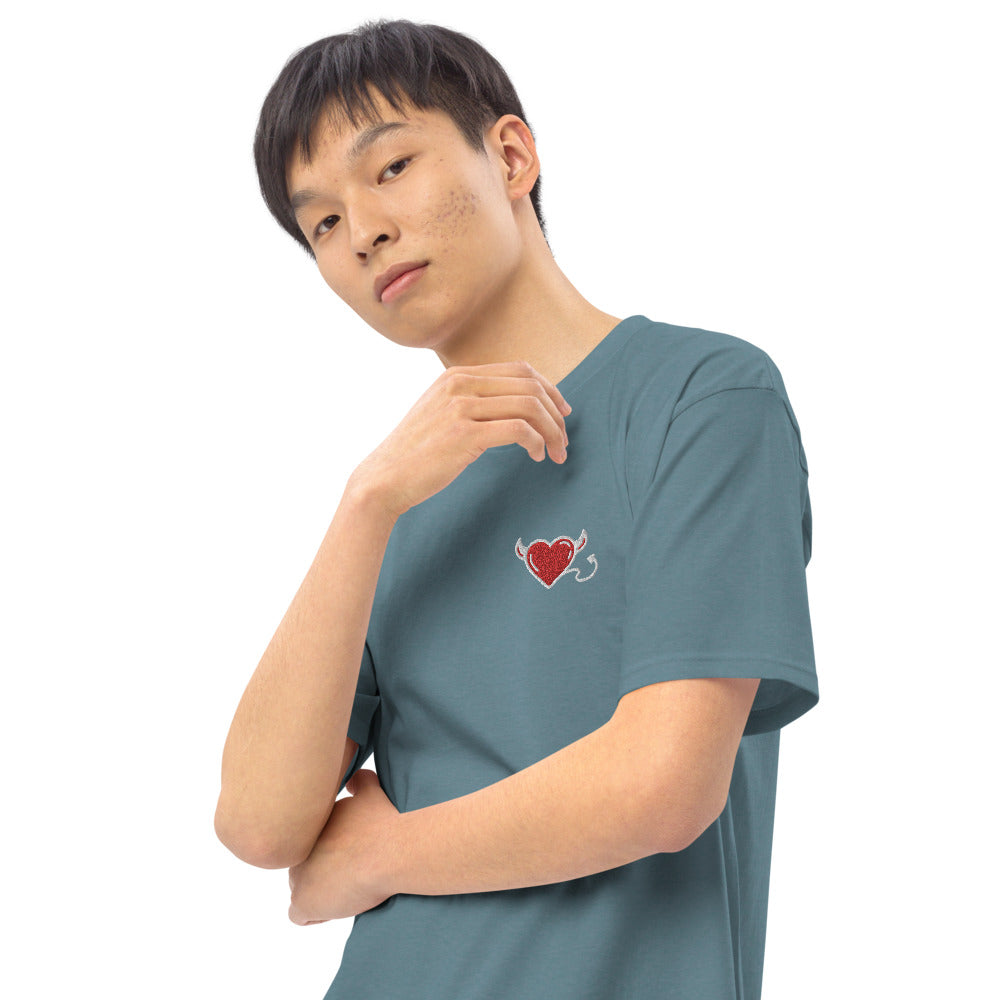 Men’s premium heavyweight tee-abc