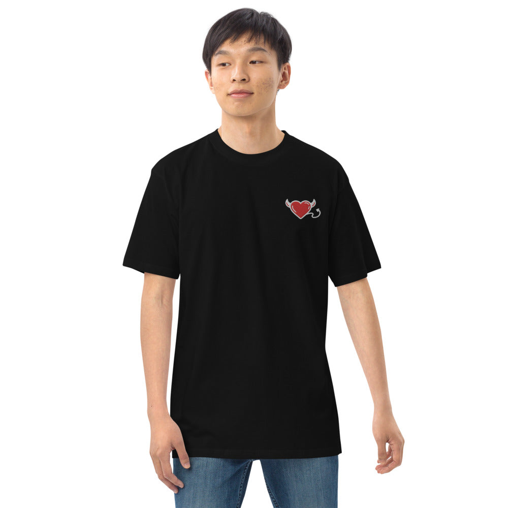 Men’s premium heavyweight tee-abc