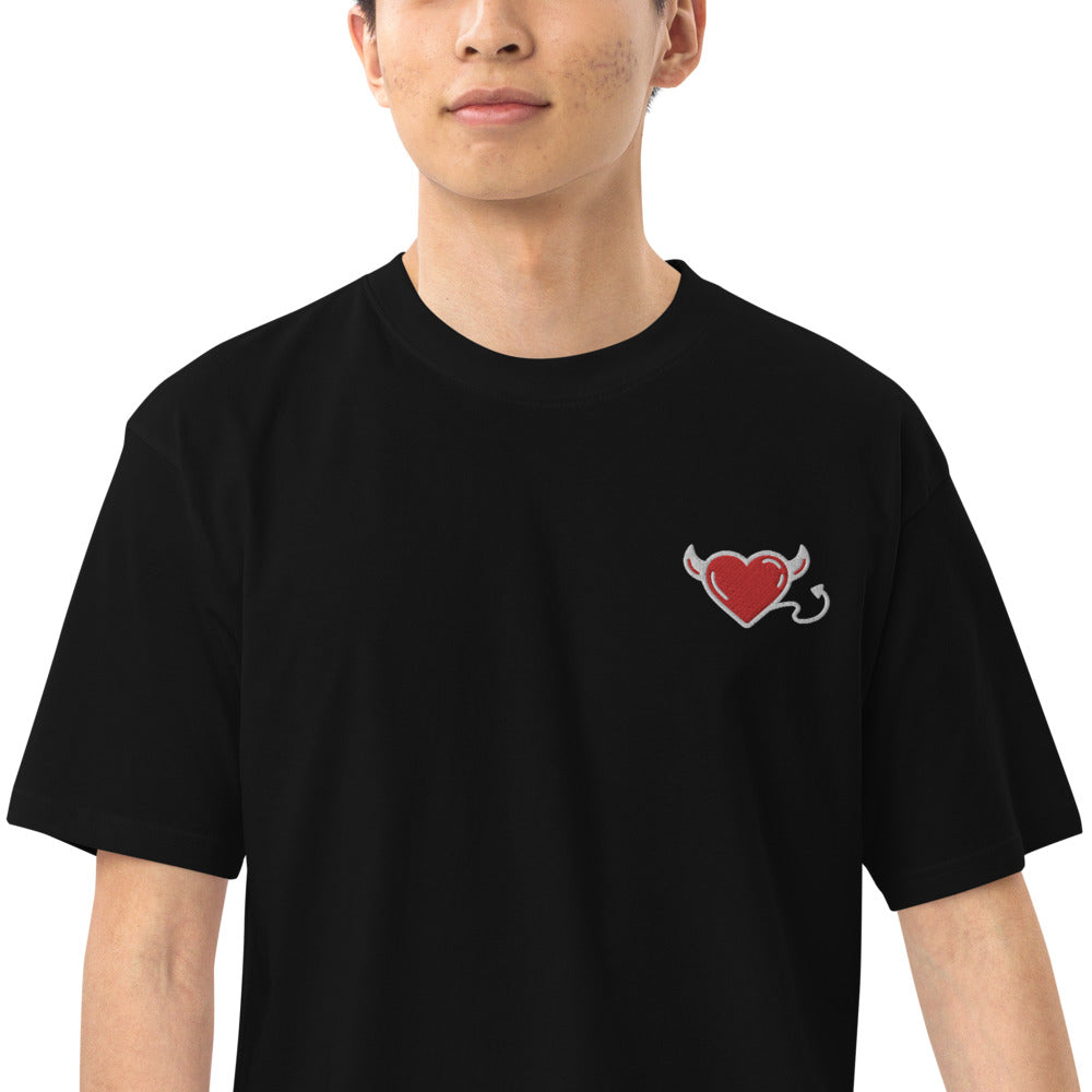 Men’s premium heavyweight tee-abc
