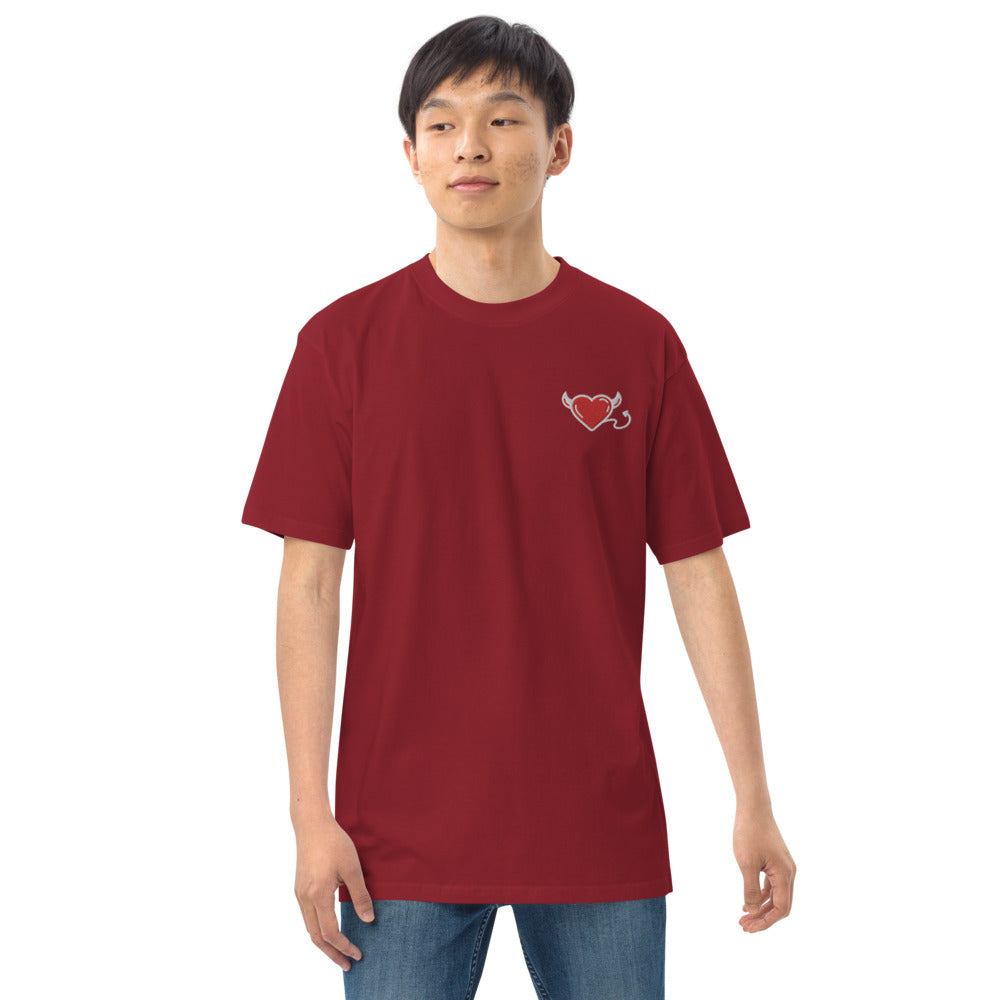 Men’s premium heavyweight tee-abc