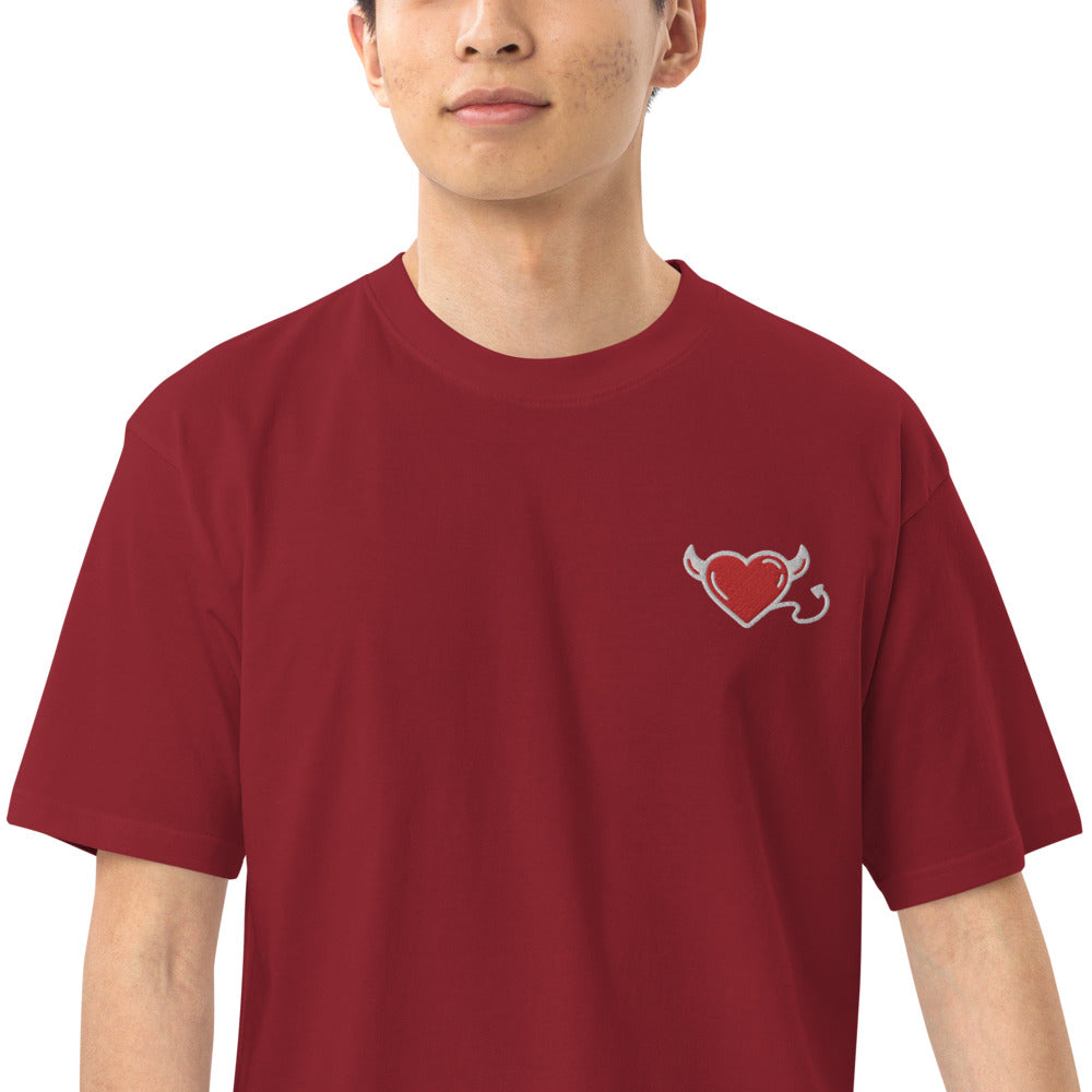 Men’s premium heavyweight tee-abc