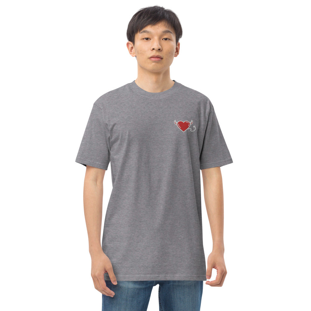 Men’s premium heavyweight tee-abc